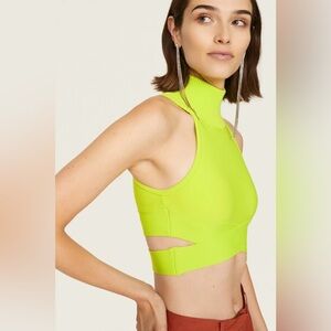 Herve Leger crop top
